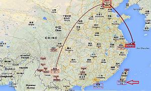 001 - Carte Chine